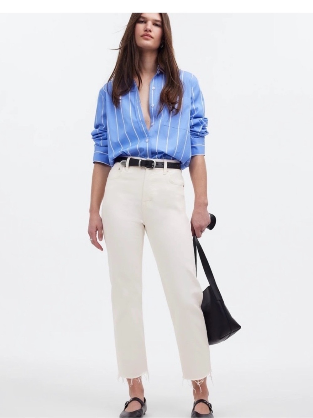 Madewell 90’s straight crop jeans Women's size 30 -